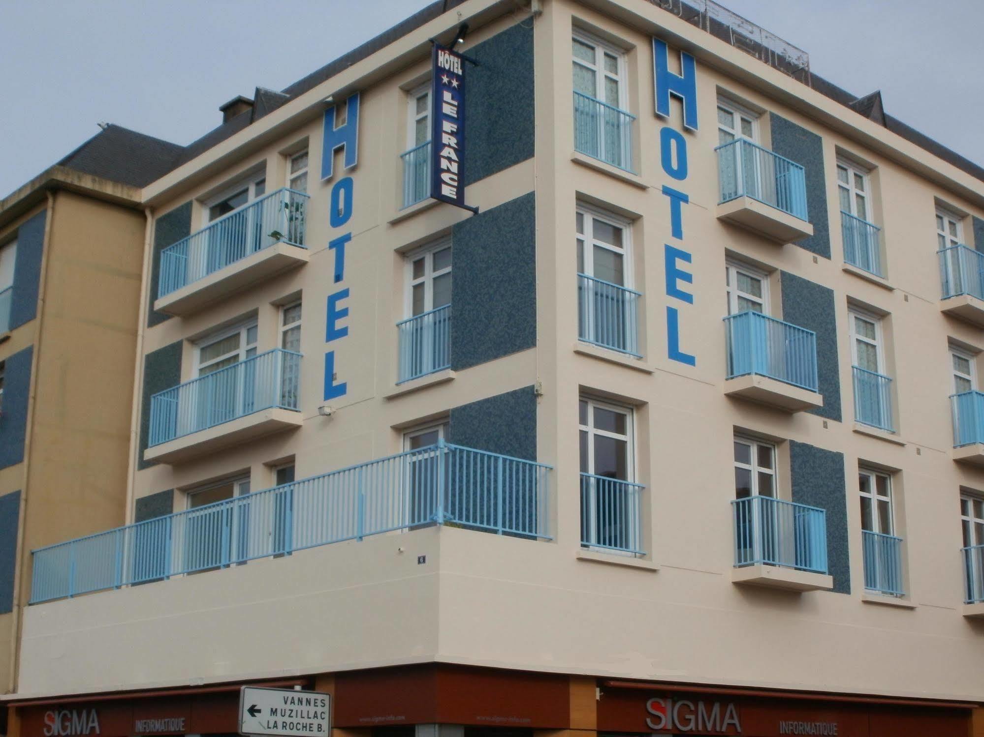 Citotel Le France Redon Exteriör bild